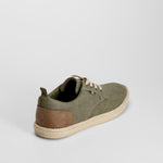 Zapatilla lona blucher yute verde NYC
