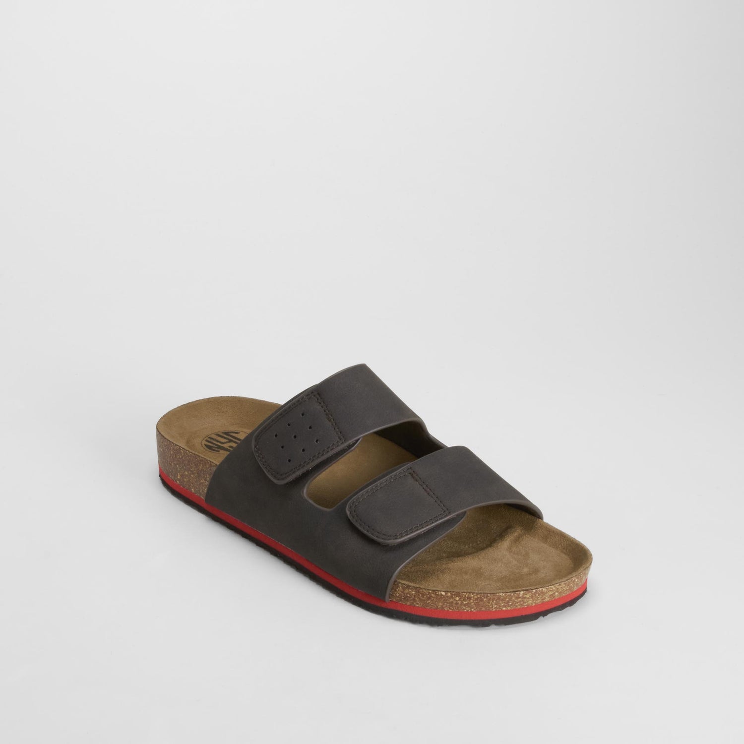 Sandalia bio doble velcro marrón NYC