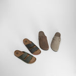 Sandalia bio velcro verde NYC