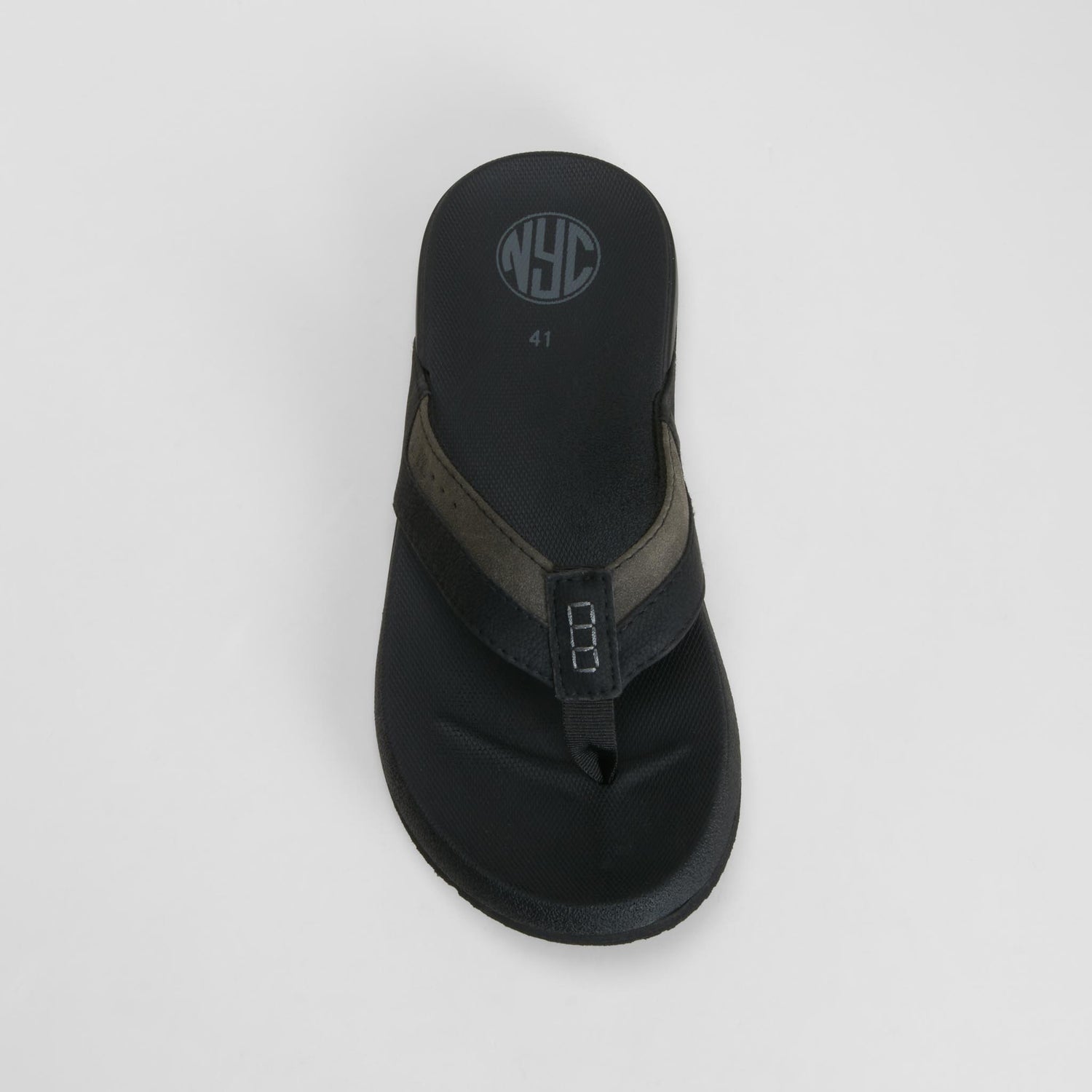 Chancla dedo supersoft negra NYC