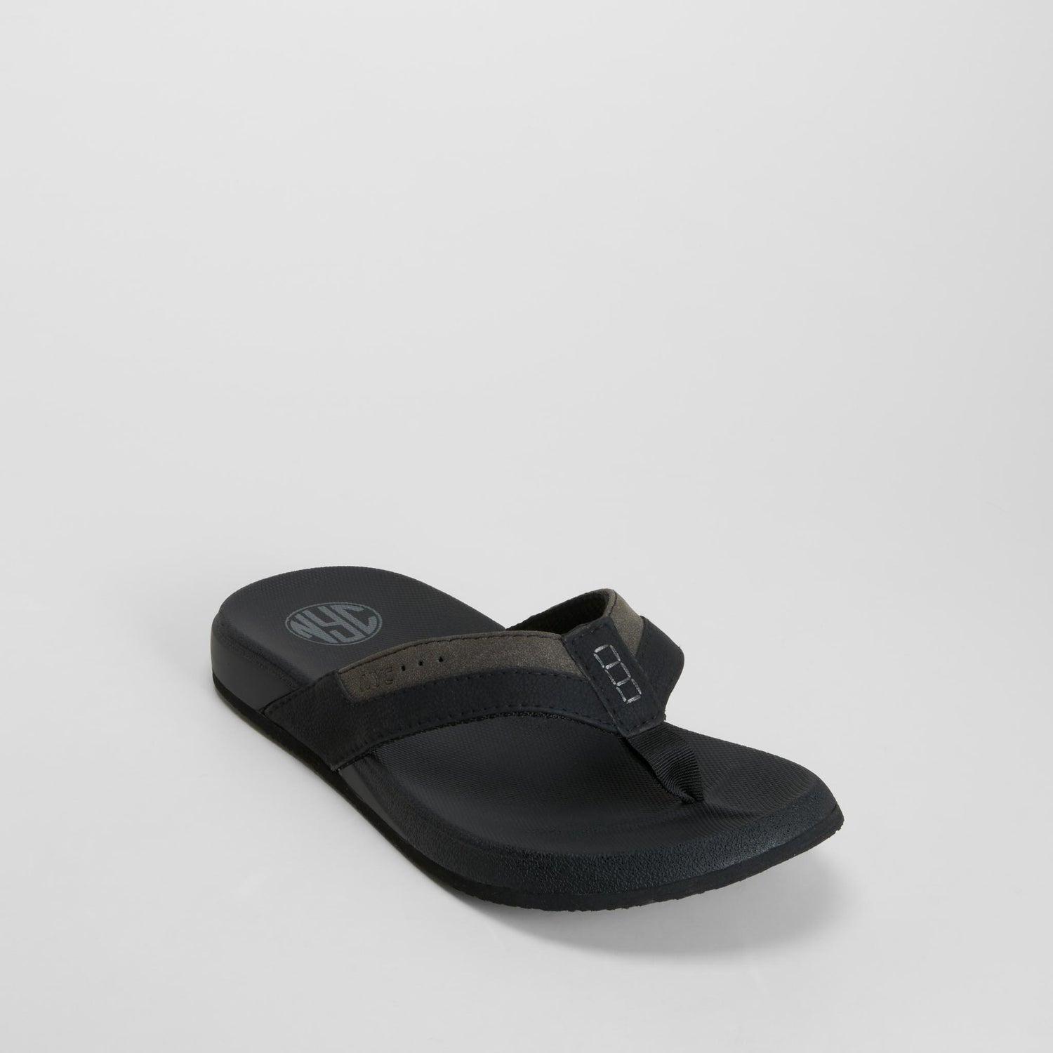 Chancla dedo supersoft negra NYC