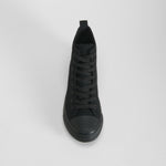 Deportiva alta negra con cordones NYC
