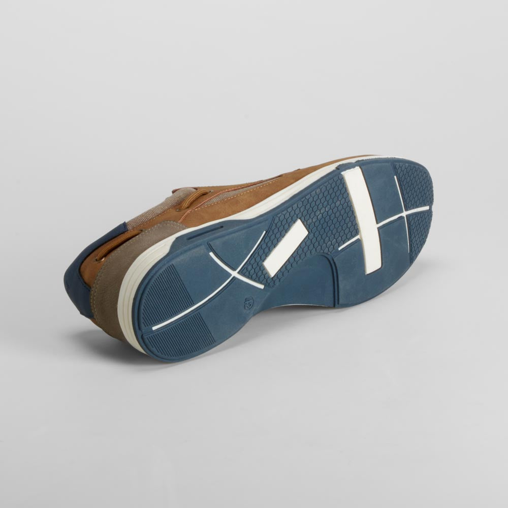 Zapato náutico cordones marrón SENDA ROAD