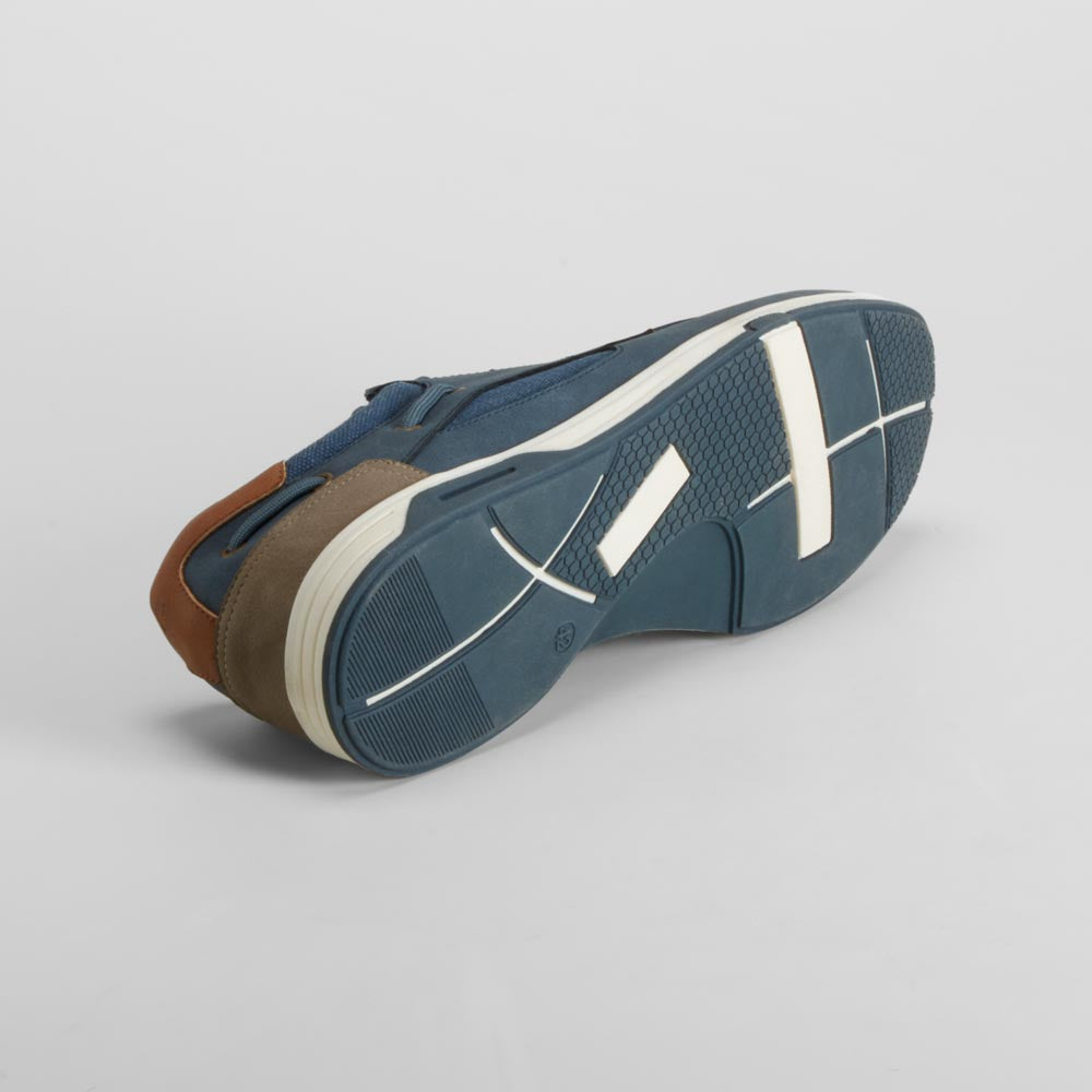 Zapato náutico cordones azul SENDA ROAD