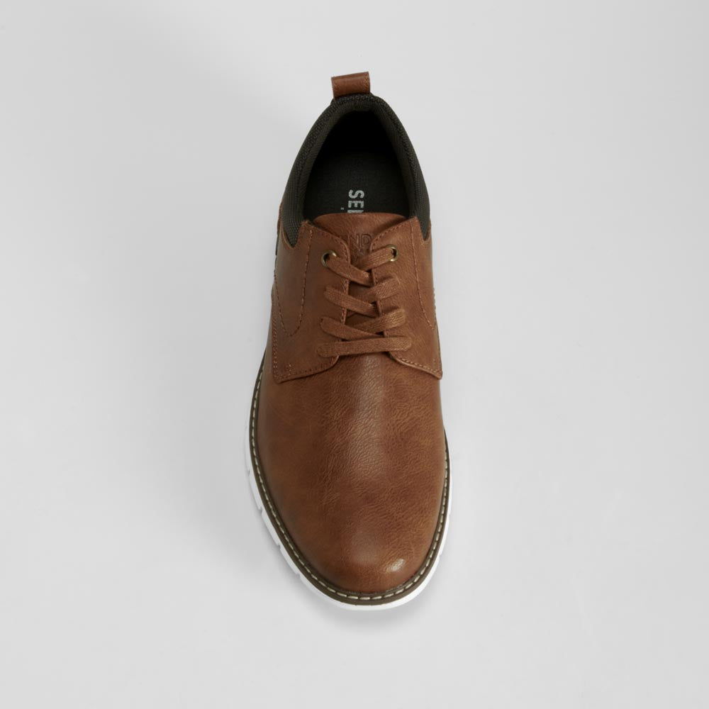 Zapato blucher cordones marrón SENDA ROAD