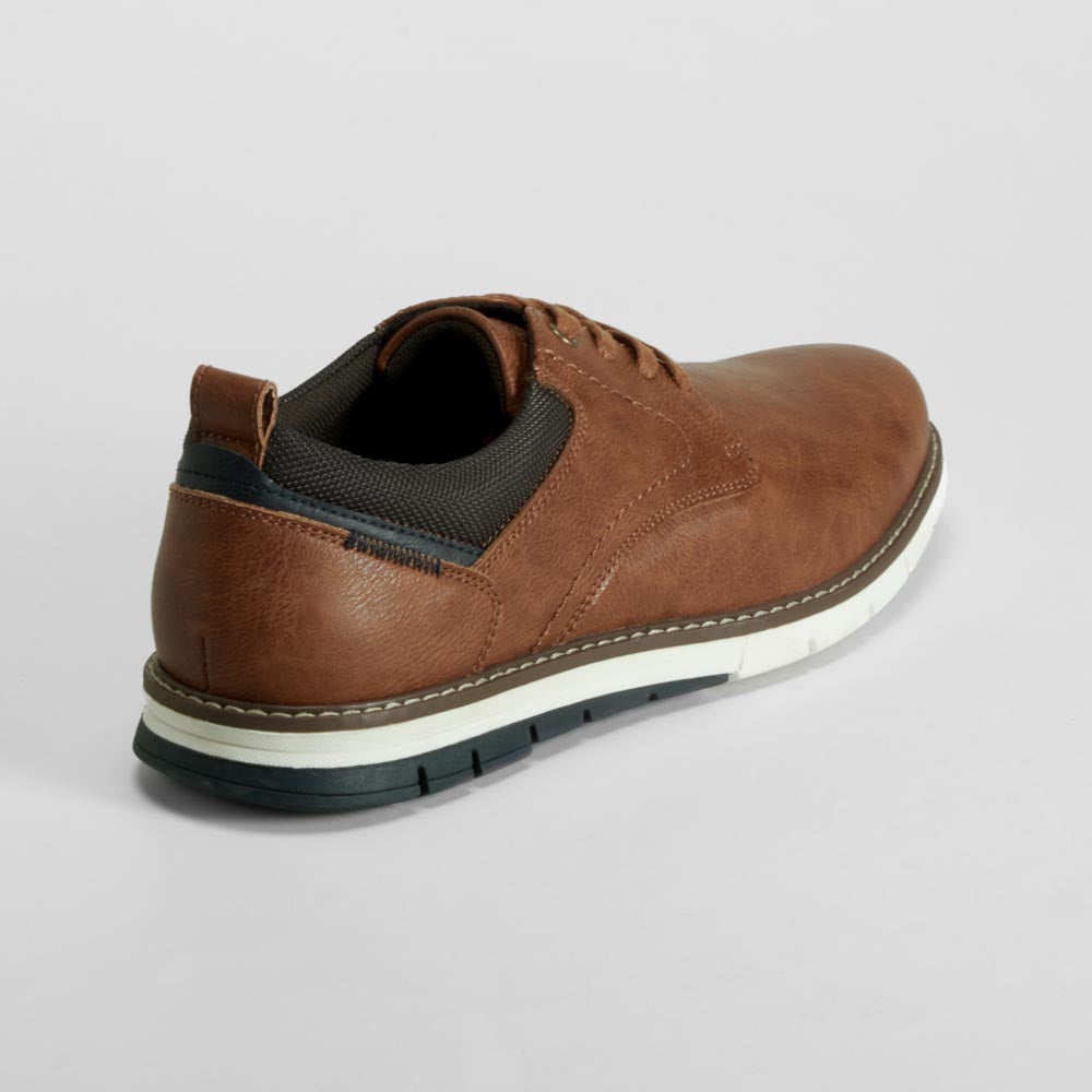 Zapato blucher cordones marrón SENDA ROAD