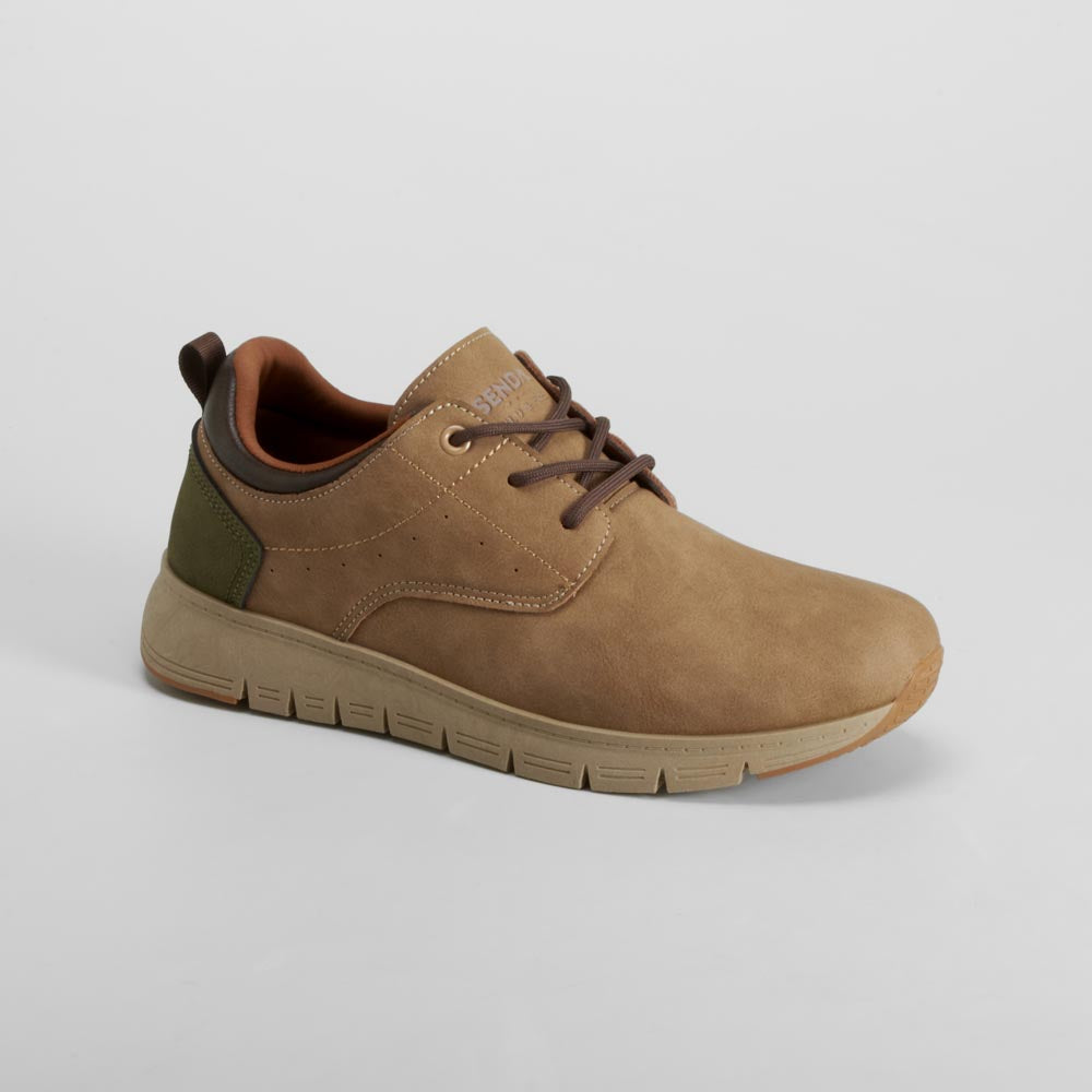 Zapato casual cordones marrón SENDA ROAD