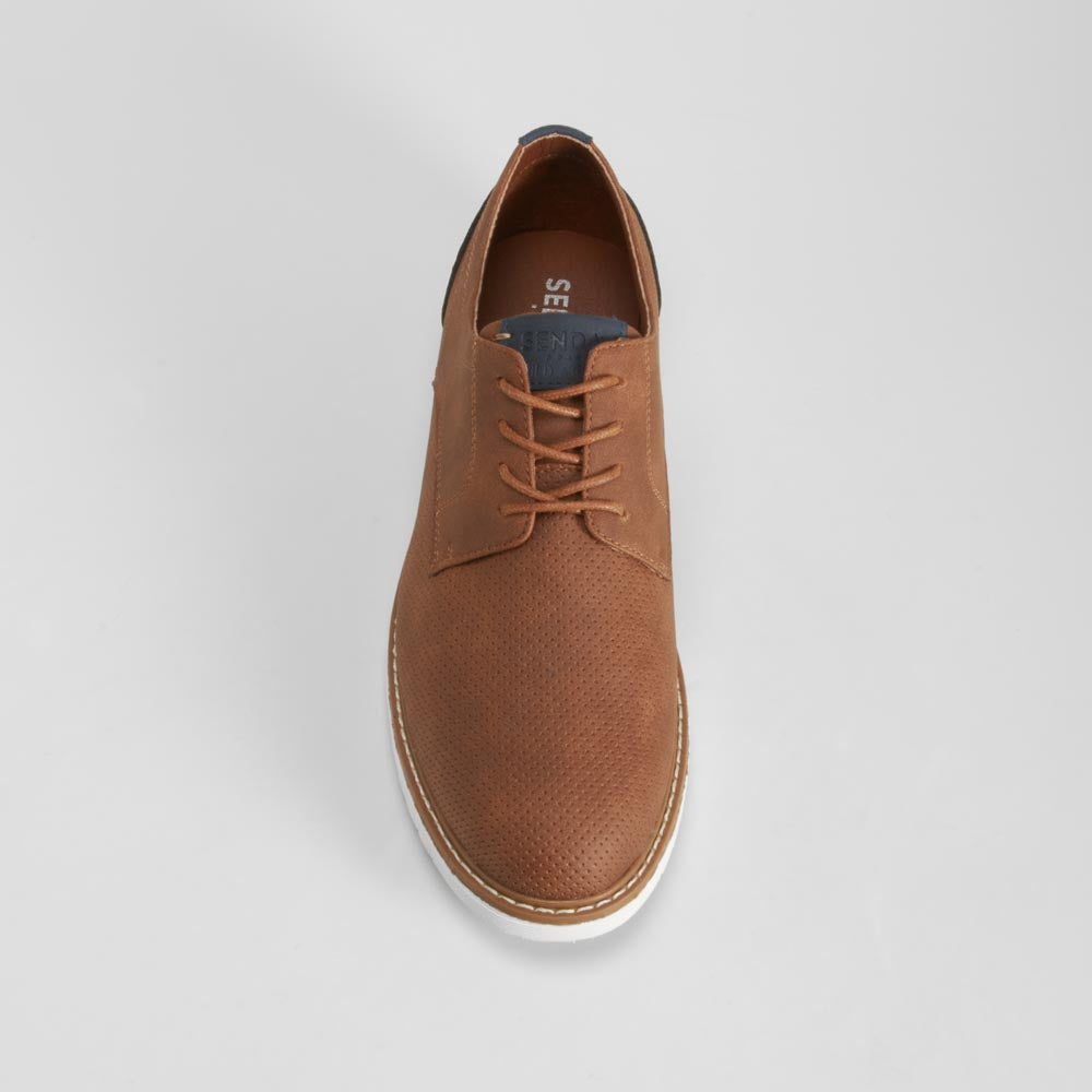 Zapato casual marrón cordones SENDA ROAD