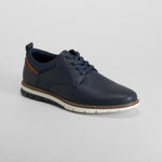 Zapato blucher cordones azul SENDA ROAD
