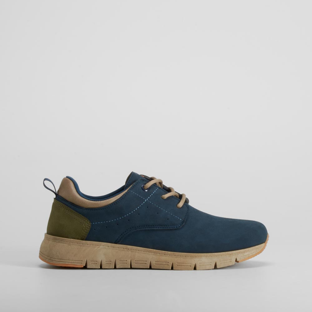 Zapato blucher azul SENDA ROAD
