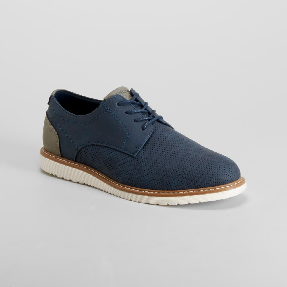 Zapato blucher vestir azul SENDA ROAD