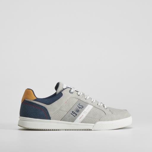 Deportiva casual con cordón gris SENDA ROAD