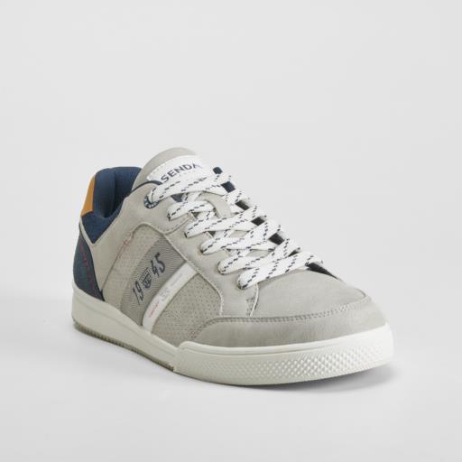Deportiva casual con cordón gris SENDA ROAD