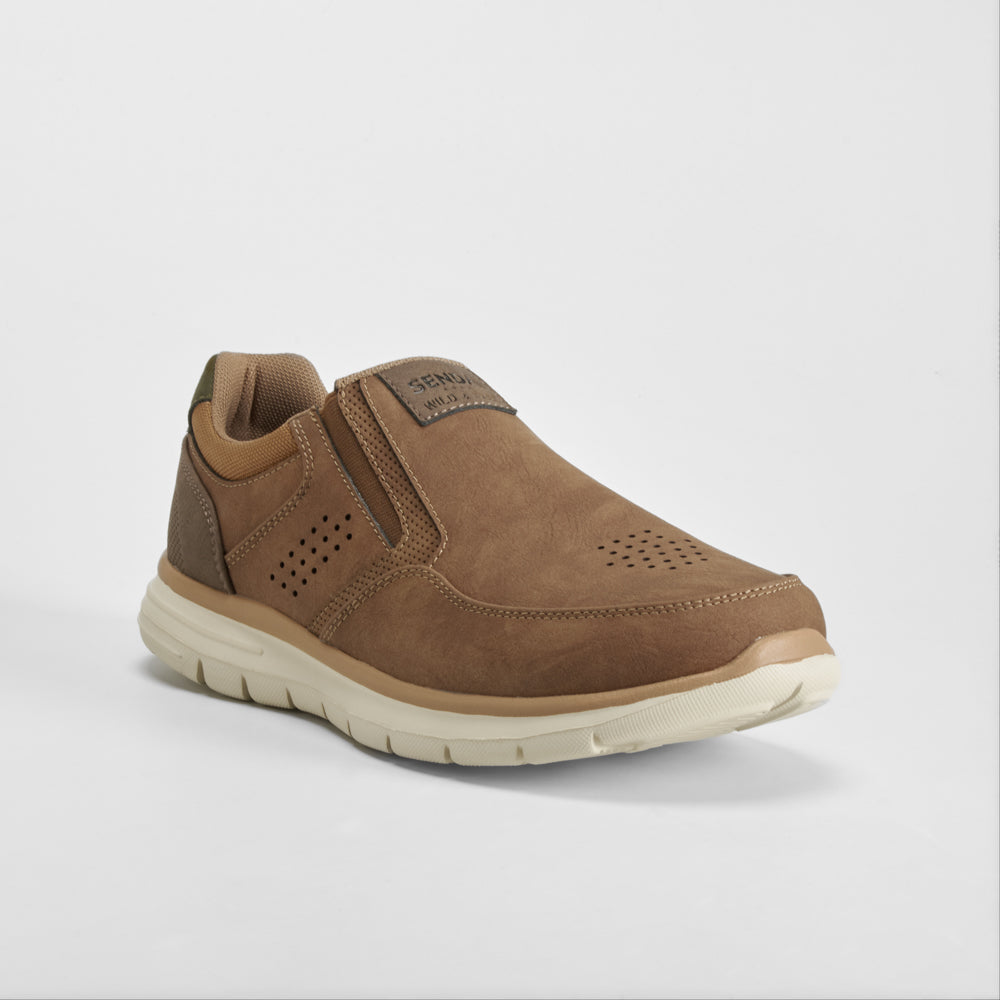 Deportiva slip on marrón SENDA ROAD