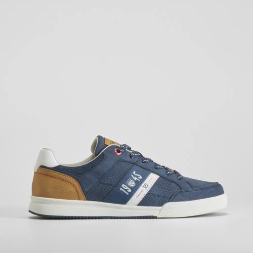 Deportiva casual cordón azul marino SENDA ROAD
