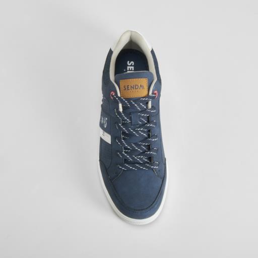 Deportiva casual cordón azul marino SENDA ROAD