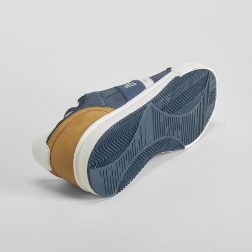 Deportiva casual cordón azul marino SENDA ROAD