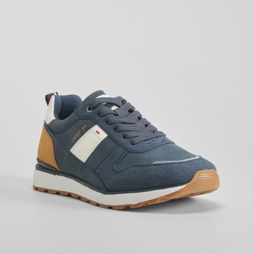 Deportiva casual básica azul SENDA ROAD