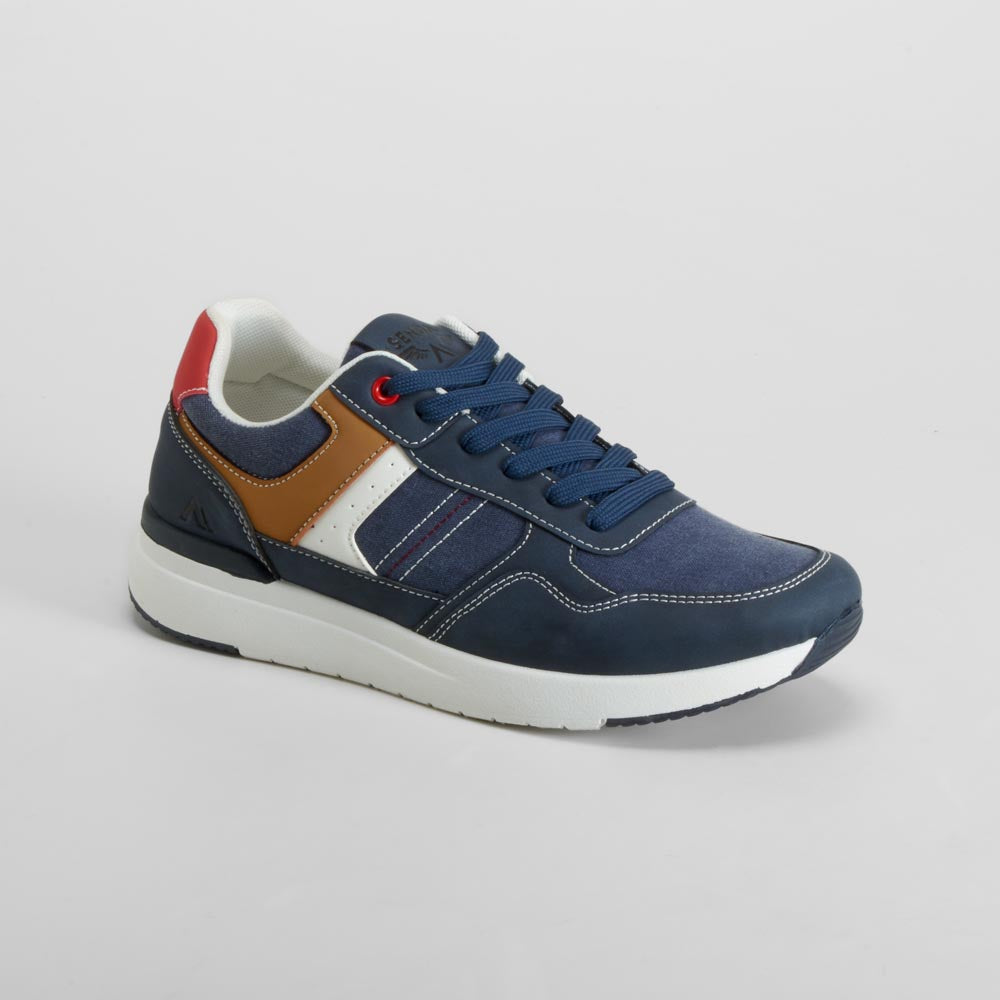 Zapatilla casual retro azul SENDA ROAD