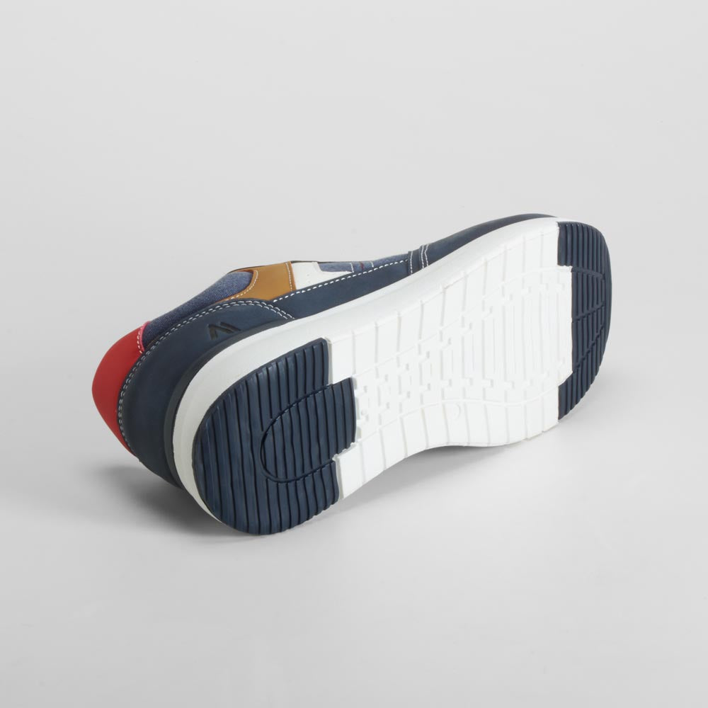 Zapatilla casual retro azul SENDA ROAD