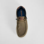 Zapatilla lona casual beige SENDA ROAD