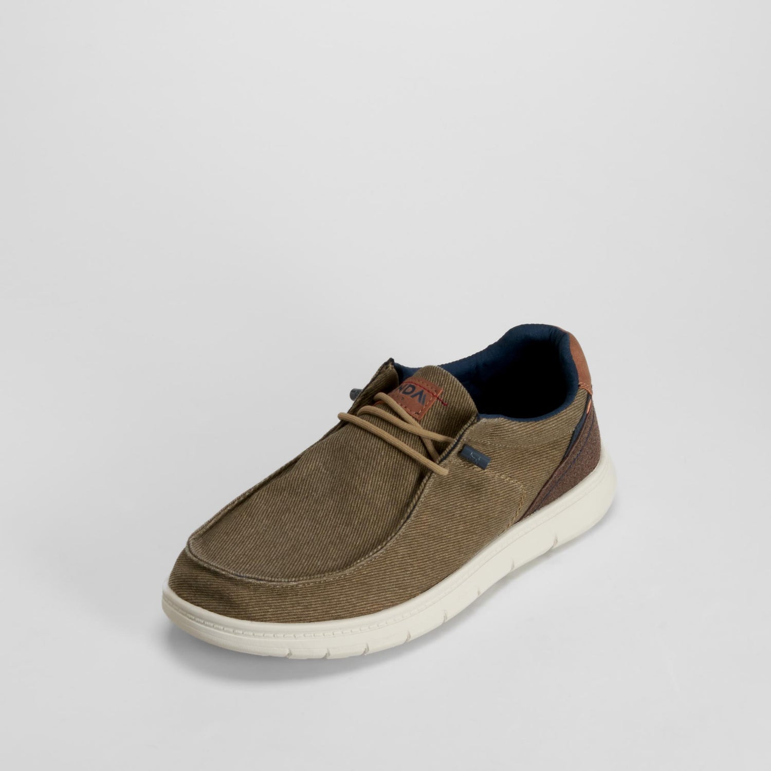 Zapatilla lona casual beige SENDA ROAD