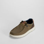 Zapatilla lona casual beige SENDA ROAD