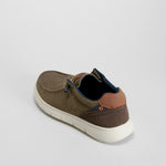 Zapatilla lona casual beige SENDA ROAD