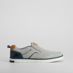 Deportiva lona slip on gris SENDA ROAD