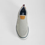 Deportiva lona slip on gris SENDA ROAD