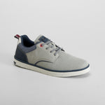 Deportiva lona blucher gris SENDA ROAD