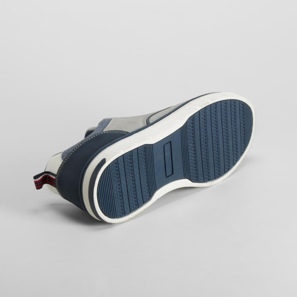 Deportiva lona blucher gris SENDA ROAD