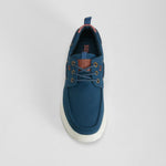 Zapatilla lona náutico azul marino SENDA ROAD