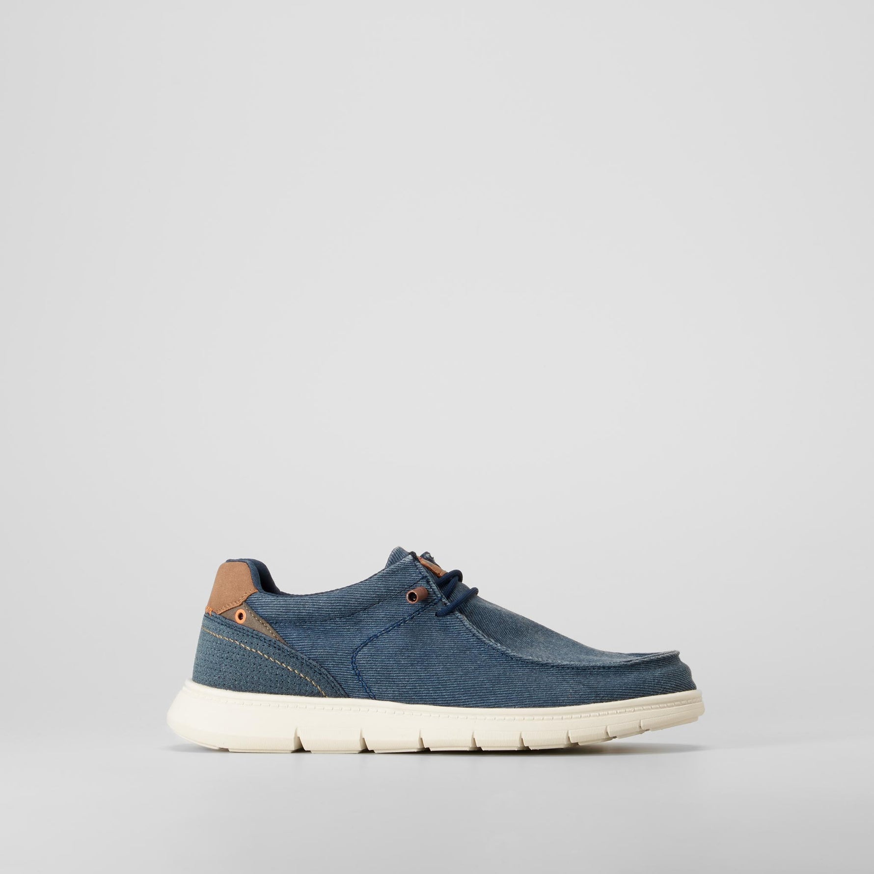 Zapatilla lona casual azul SENDA ROAD
