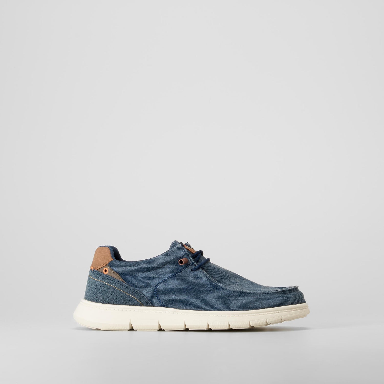 Zapatilla lona casual azul SENDA ROAD