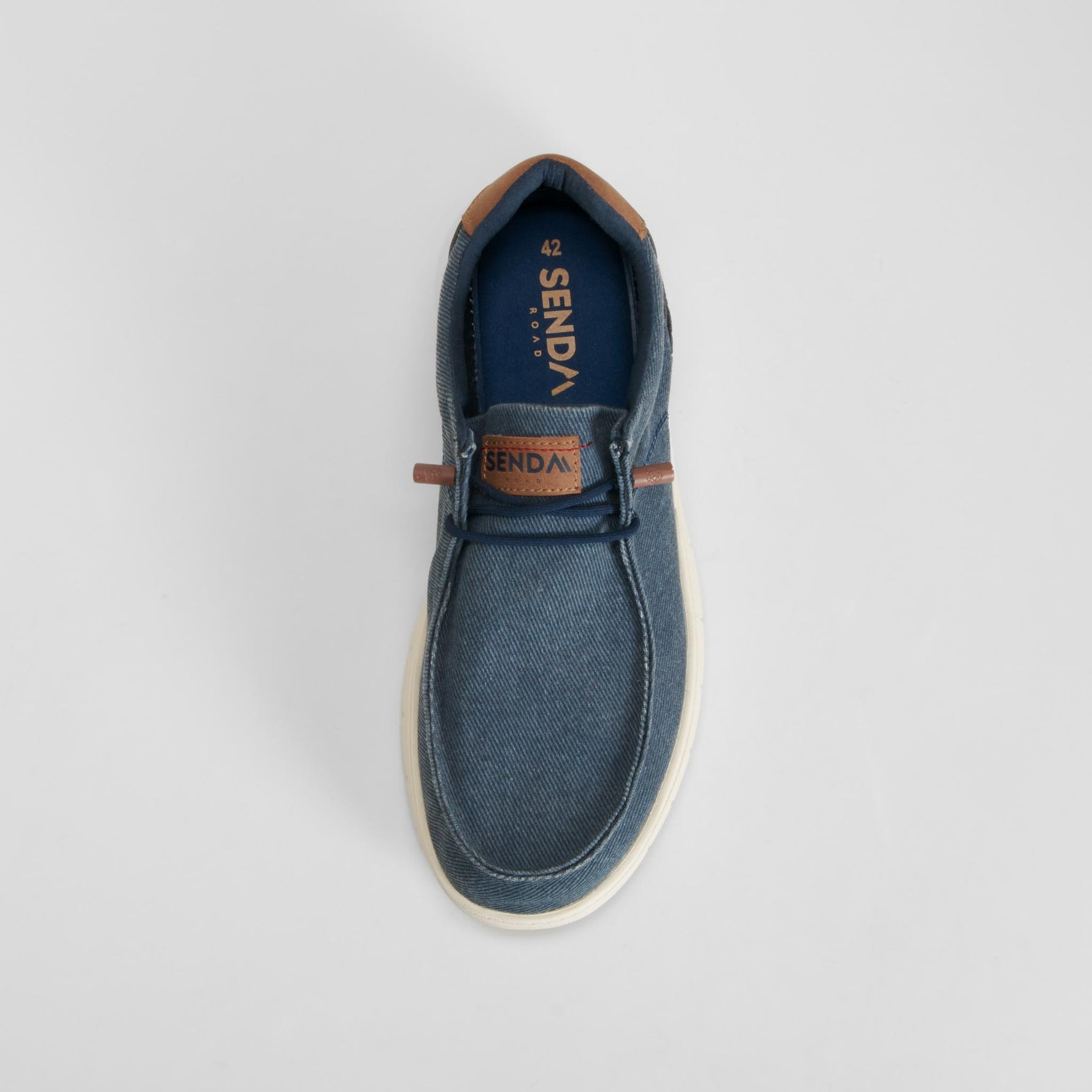 Zapatilla lona casual azul SENDA ROAD
