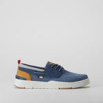 Zapato náutico azul con cordones SENDA ROAD