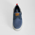 Zapato náutico azul con cordones SENDA ROAD