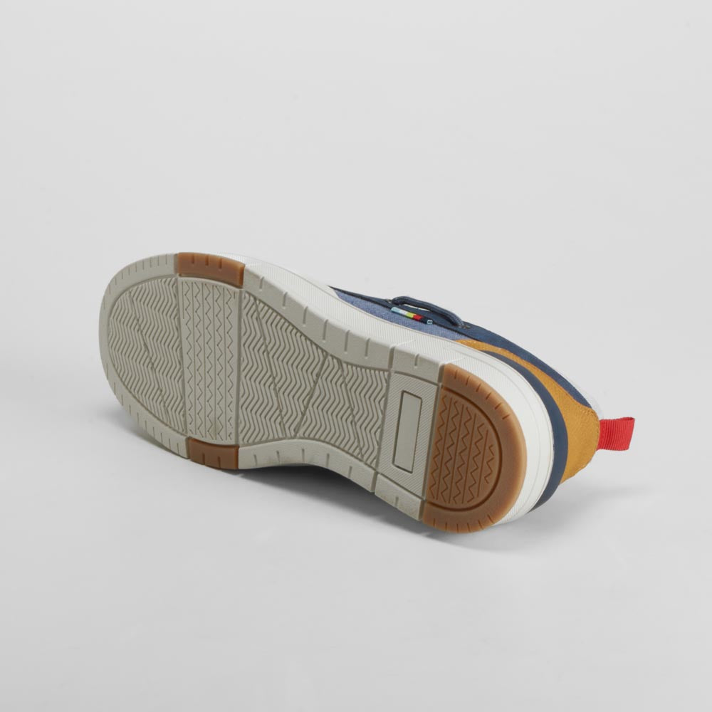 Zapato náutico azul con cordones SENDA ROAD