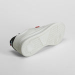 Zapatilla blanca suela baja cordones XTI