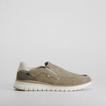 Mocasín slip on beige XTI