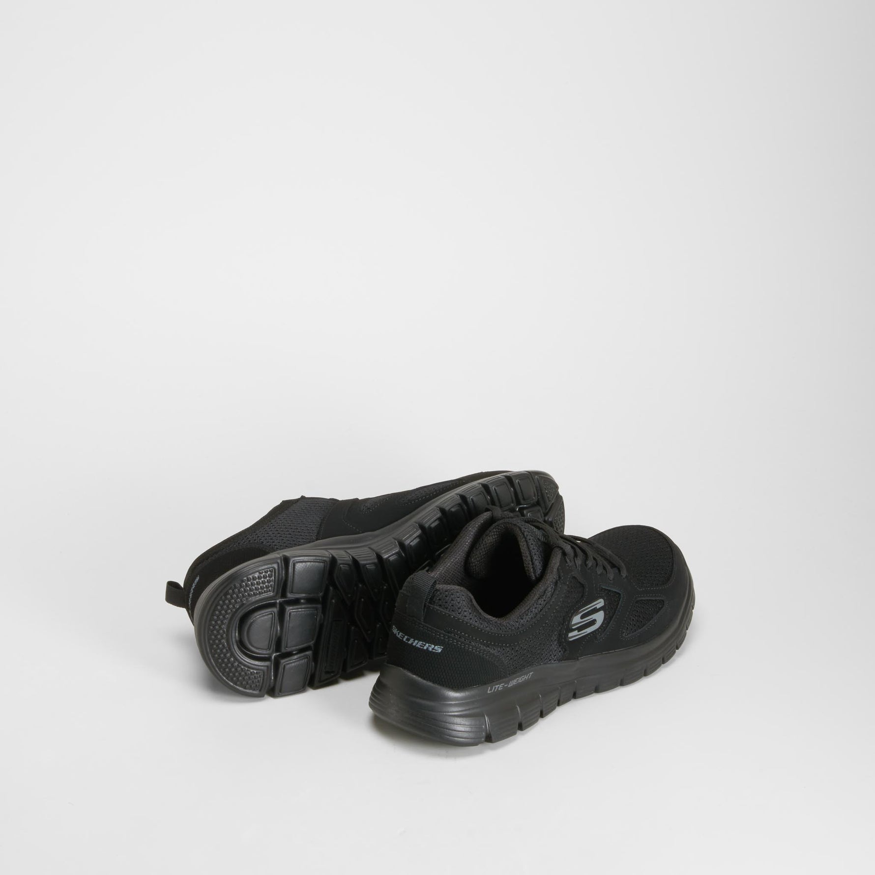 Zapatilla deportiva Burns negro SKECHERS