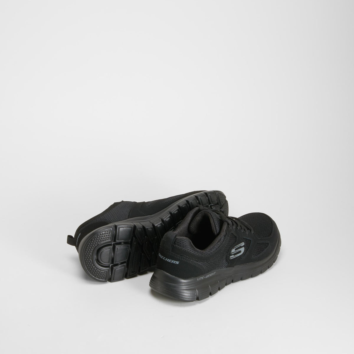 Zapatilla deportiva Burns negro SKECHERS
