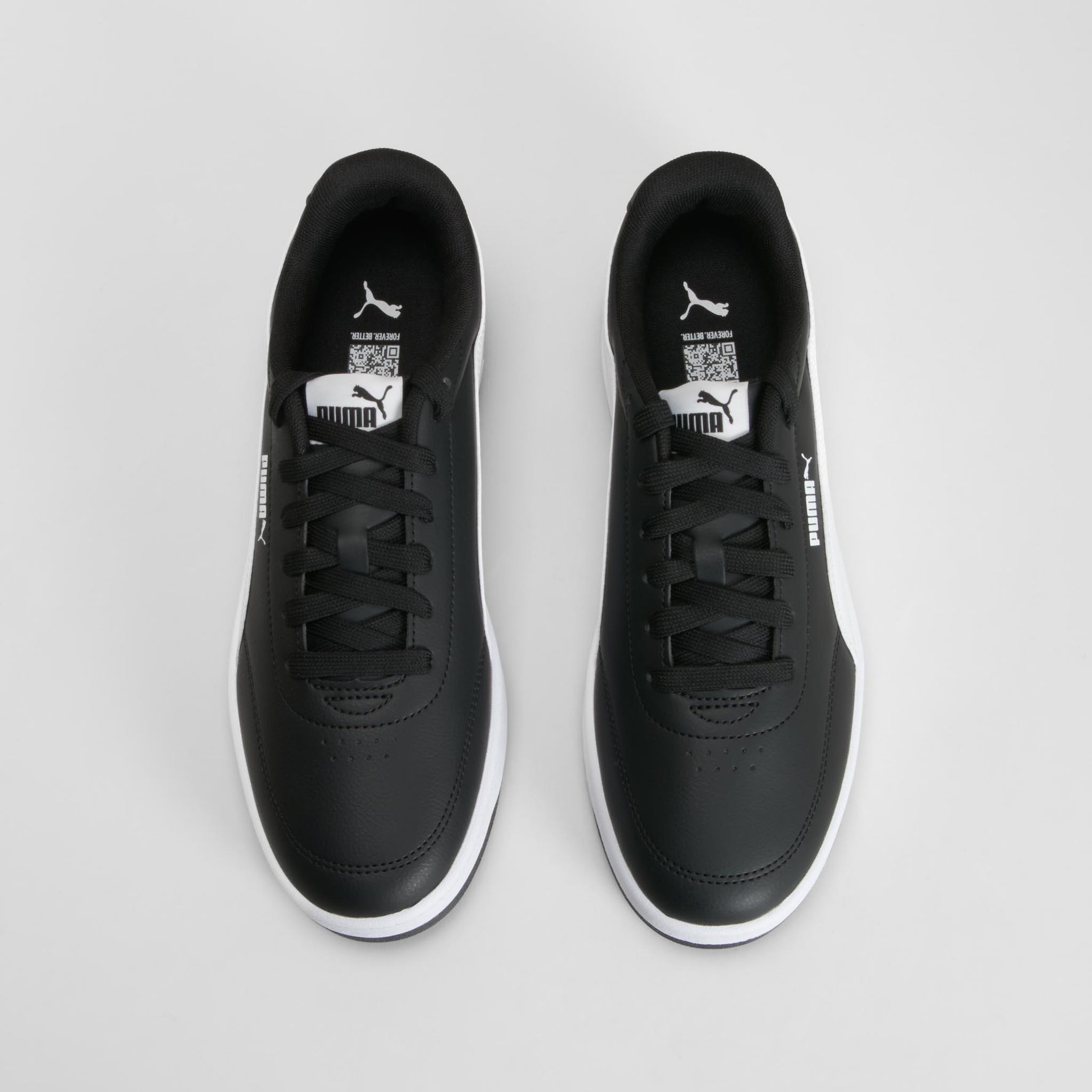 Zapatilla Court Classic Clean negra PUMA