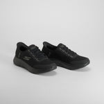 Zapatilla slip ins Go Walk negra SKECHERS