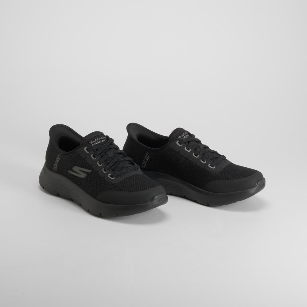 Zapatilla slip ins Go Walk negra SKECHERS