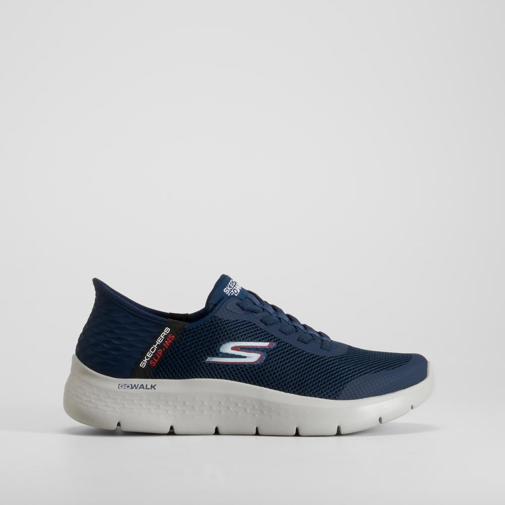 Zapatilla slip ins Go Walk azul SKECHERS