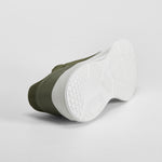 Zapatilla verde suela blanca cordones UTWO