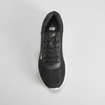 Zapatilla deportiva negra suela blanca UTWO