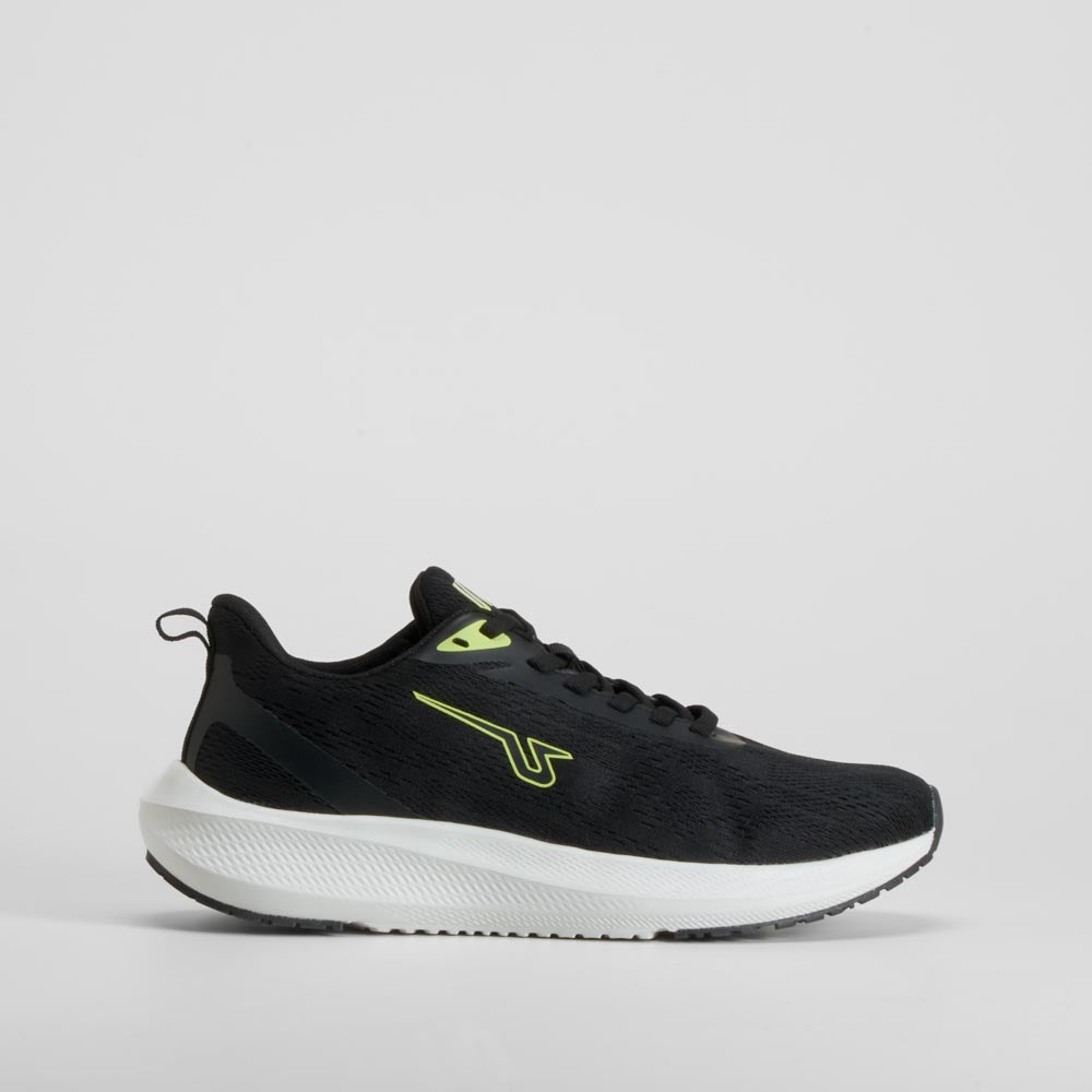 Zapatilla deportiva walking negra UTWO